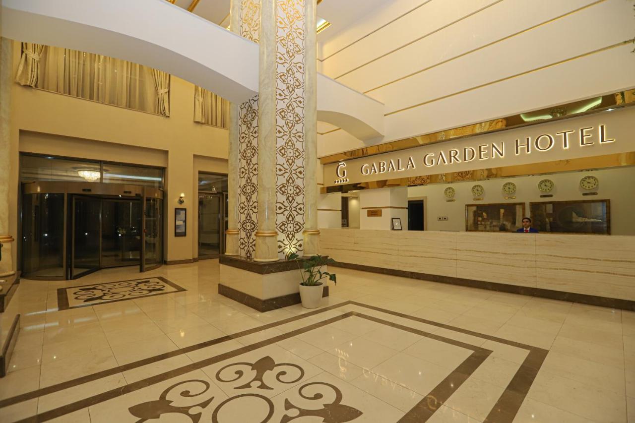 Gabala Garden Hotel Extérieur photo Lobby